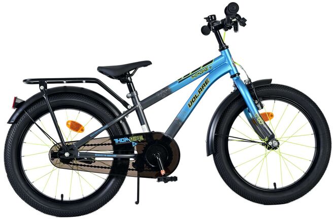 Volare Thombike Kinderfiets – Jongens – 18 inch – Blauw Grijs