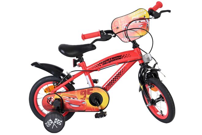 Disney Cars Børnecykel - Drenge - 12 tommer - To håndbremser