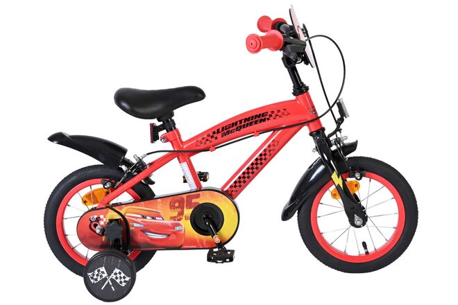 Disney Cars Børnecykel - Drenge - 12 tommer - To håndbremser