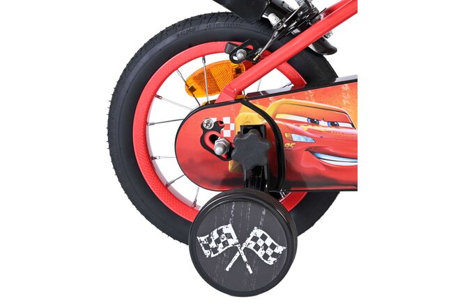 Disney Cars Børnecykel - Drenge - 12 tommer - To håndbremser