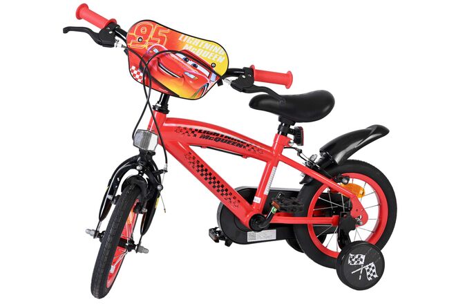 Disney Cars Børnecykel - Drenge - 12 tommer - To håndbremser