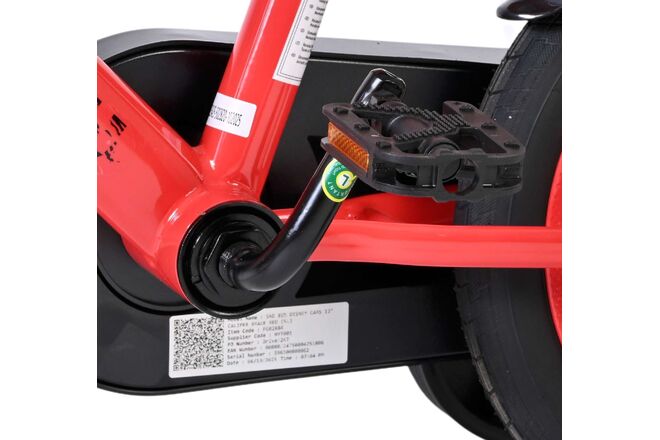 Disney Cars Børnecykel - Drenge - 12 tommer - To håndbremser