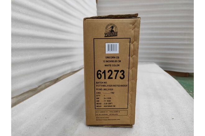 Volare Unicorn Kinderfiets - Meisjes - 12 inch - Wit