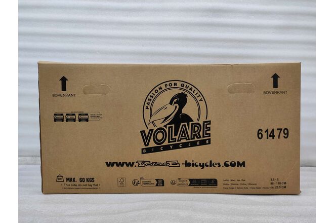 Volare Unicorn Kinderfiets - Meisjes - 14 inch - Paars