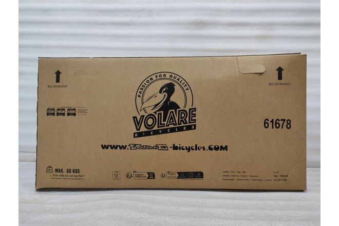 Volare Unicorn Kinderfiets - Meisjes - 16 inch - Wit