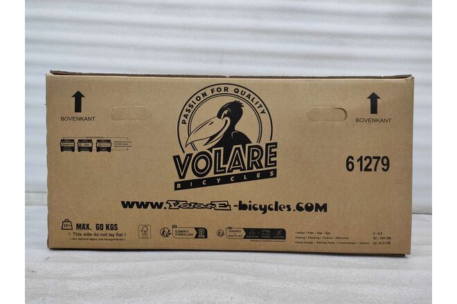 Volare Unicorn Children's Bike - Girls - 12 inch - Purple