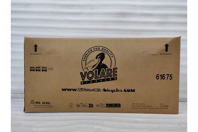 Volare Unicorn Children's Bike - Girls - 16 inch - Pink