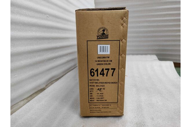 Volare Unicorn Children's Bicycle - Girls - 14 inch - Green - Two Hand Brakes