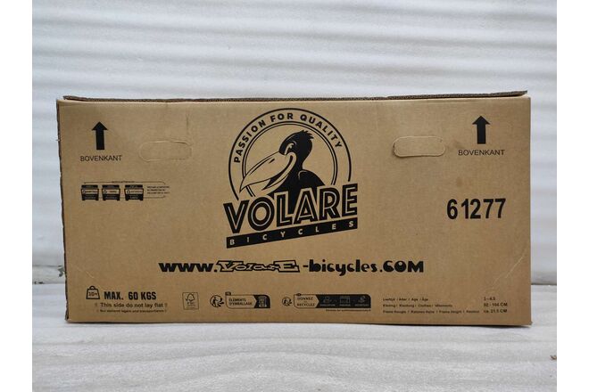 Volare Unicorn Kinderfahrrad - Mädchen - 12 Zoll - Grün - Zwei Handbremsen