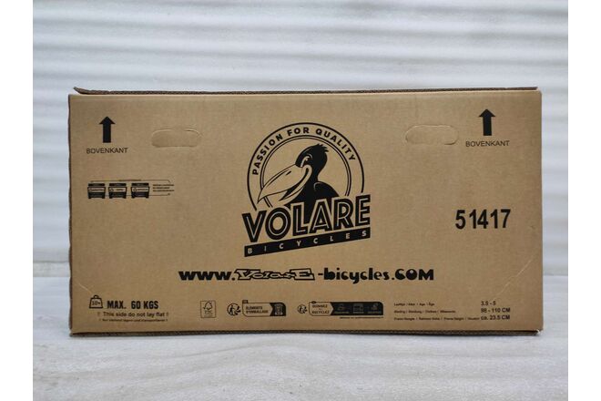 Volare Olivia Kinderfiets - Meisjes - 14 inch - Roze