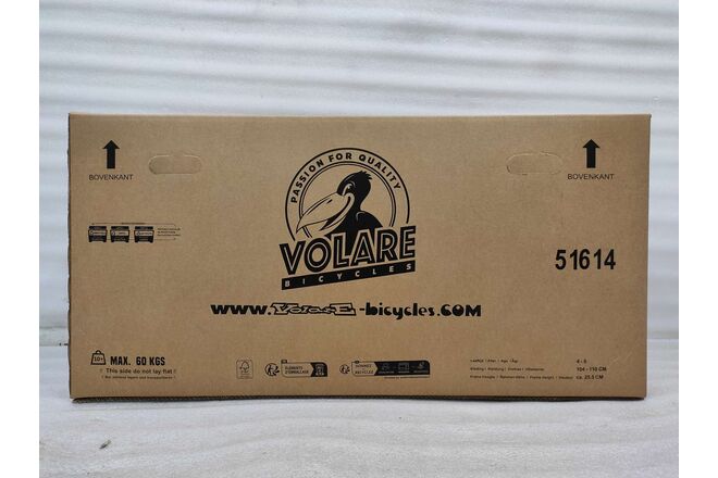 Volare Olivia Kinderfiets - Meisjes - 16 inch - Roze - Twee Handremmen