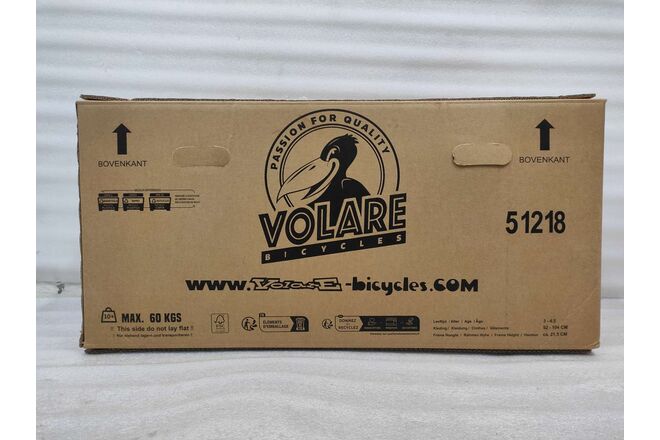 Volare Olivia Kinderfiets - Meisjes - 12 inch - Roze - Twee handremmen