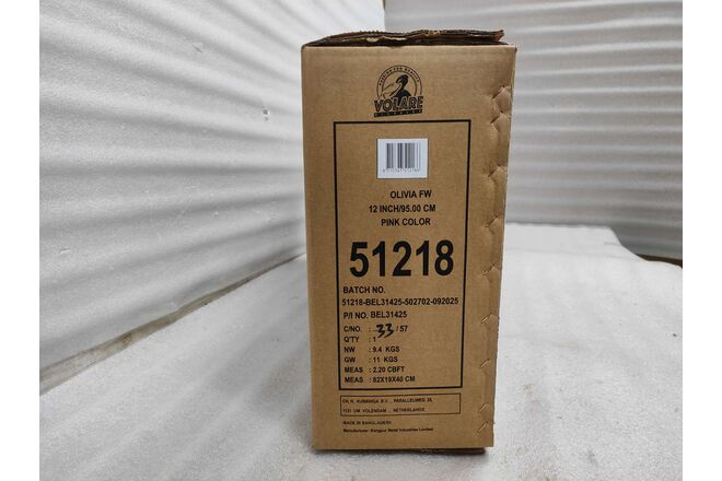 Volare Olivia Kinderfiets - Meisjes - 12 inch - Roze - Twee handremmen