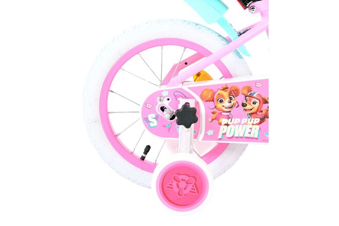 Paw Patrol Kinderfahrrad – Mädchen – 14 Zoll – Rosa