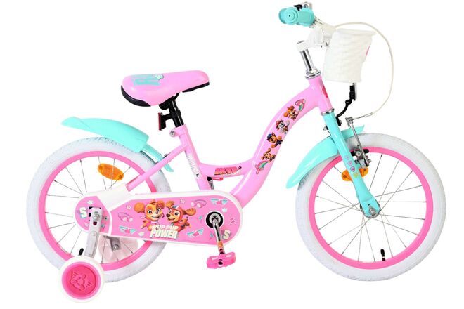 Paw Patrol Kinderfahrrad - Mädchen - 16 Zoll - Rosa