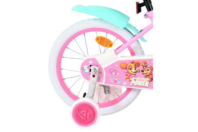 Paw Patrol Kinderfahrrad - Mädchen - 16 Zoll - Rosa