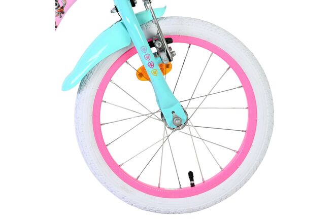 Paw Patrol Kinderfahrrad - Mädchen - 16 Zoll - Rosa