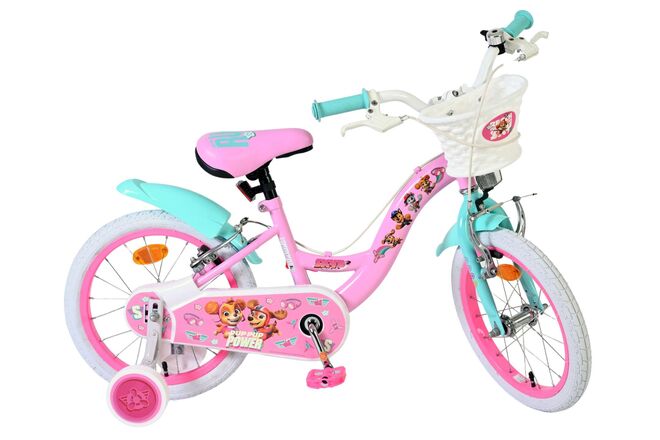 Paw Patrol Children's Bike - Girls - 16 inch - Pink - Two hand brakes