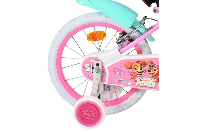 Paw Patrol Children's Bike - Girls - 16 inch - Pink - Two hand brakes