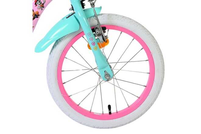 Paw Patrol Children's Bike - Girls - 16 inch - Pink - Two hand brakes