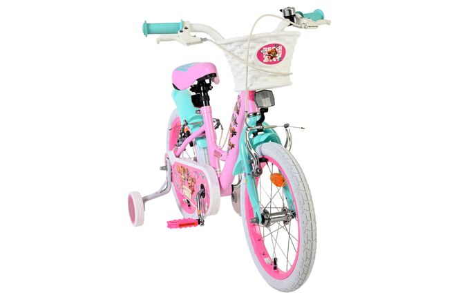 Paw Patrol Children's Bike - Girls - 16 inch - Pink - Two hand brakes