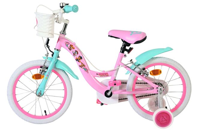 Paw Patrol Children's Bike - Girls - 16 inch - Pink - Two hand brakes