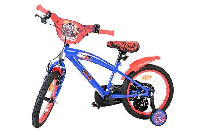 Sonic Kinderfiets - Jongens - 16 inch - Blauw