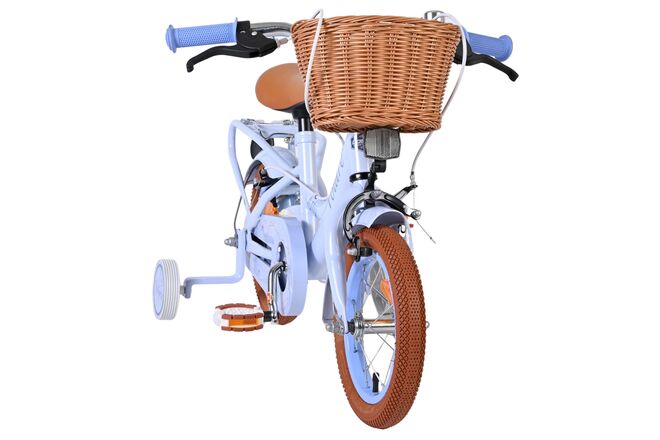Volare Ashley Children's Bicycle - Girls - 12 inch - Pastel Blue - Two hand brakes