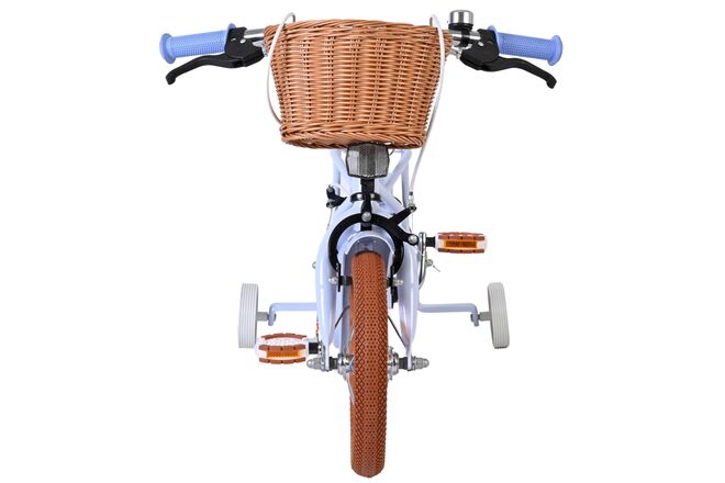 Volare Ashley Children's Bicycle - Girls - 12 inch - Pastel Blue - Two hand brakes