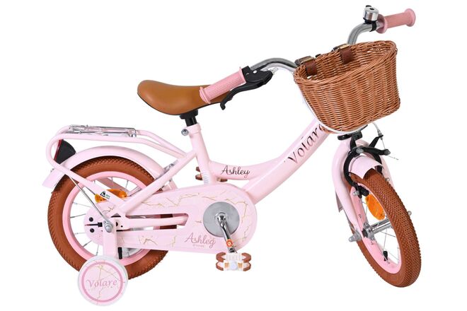 Rower dziecięcy Volare Ashley – dziewczęcy – 12 cali – różowy