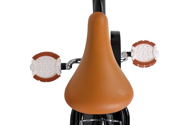 Volare Ashley Kinderfiets - Meisjes - 12 inch - Zwart