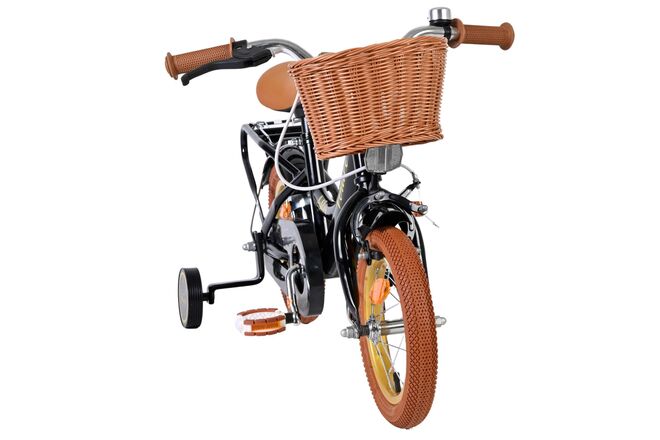 Volare Ashley Kinderfiets - Meisjes - 12 inch - Zwart
