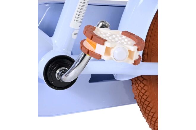 Rower dziecięcy Volare Ashley – dziewczęcy – 14 cali – pastelowy niebieski