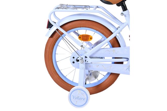 Rower dziecięcy Volare Ashley – dziewczęcy – 16 cali – pastelowy niebieski