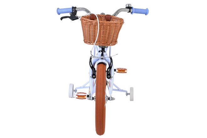 Rower dziecięcy Volare Ashley – dziewczęcy – 16 cali – pastelowy niebieski