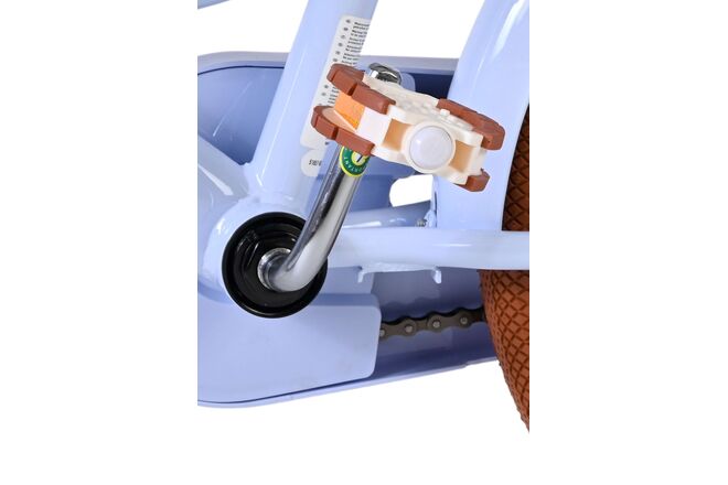 Volare Ashley Children's Bicycle - Girls - 16 inch - Pastel Blue - Two Hand Brakes