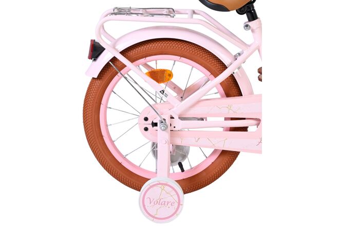 Rower dziecięcy Volare Ashley – dziewczęcy – 16 cali – różowy