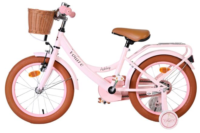Rower dziecięcy Volare Ashley – dziewczęcy – 16 cali – różowy