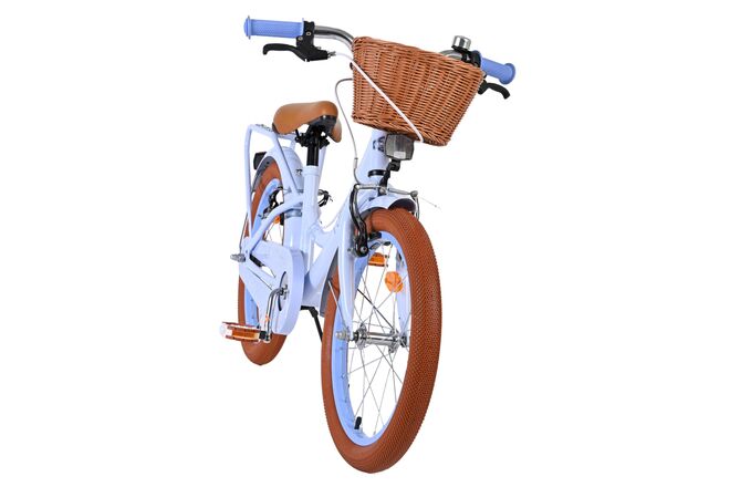 Volare Ashley Children's Bicycle - Girls - 18 inch - Pastel Blue - Two hand brakes