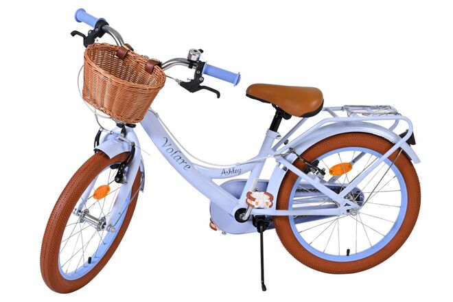 Volare Ashley Children's Bicycle - Girls - 18 inch - Pastel Blue - Two hand brakes