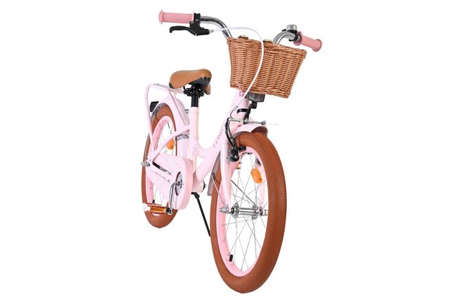 Rower dziecięcy Volare Ashley – dziewczęcy – 18 cali – różowy