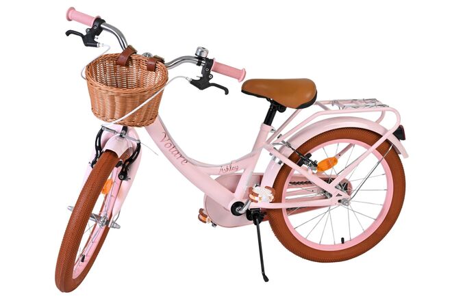 Volare Ashley Children's Bicycle - Girls - 18 inch - Pink - Two hand brakes