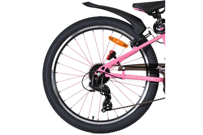 Volare Mystic Children's Bicycle - 24 inch - Pink - 7 speed
