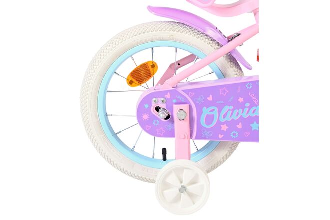 Volare Olivia Kinderfiets - Meisjes - 14 inch - Roze