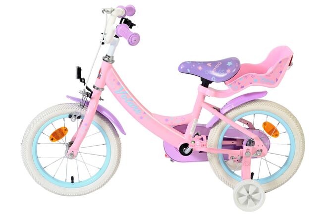 Volare Olivia Kinderfiets - Meisjes - 14 inch - Roze