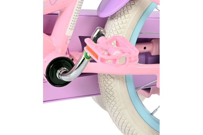 Volare Olivia Kinderfiets - Meisjes - 14 inch - Roze