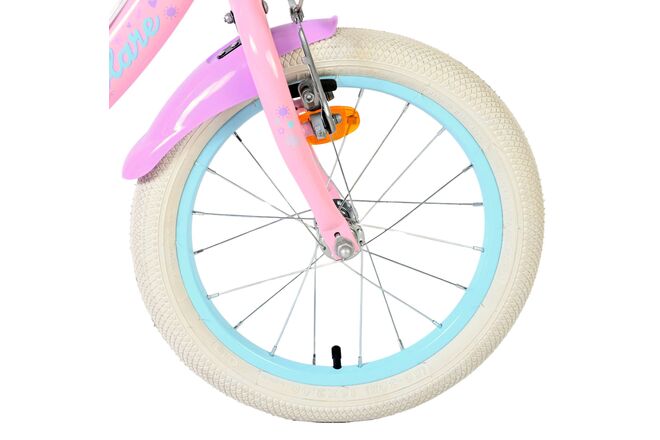 Volare Olivia Kinderfiets - Meisjes - 16 inch - Roze - Twee Handremmen