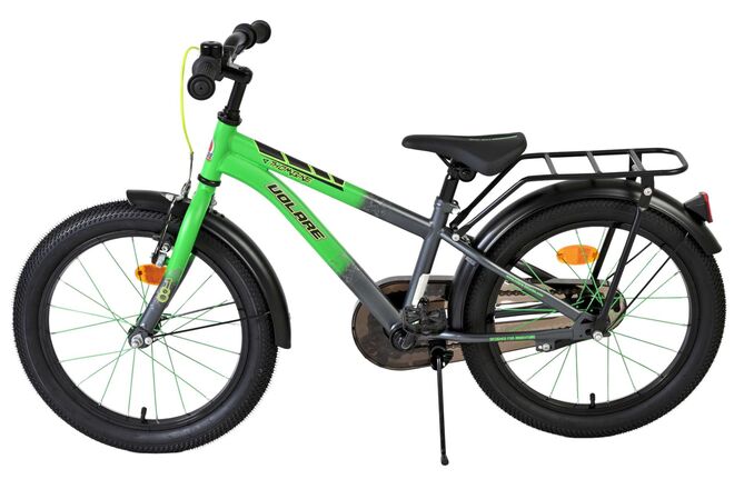 Volare Thombike Children's Bicycle - Boys - 18 inch - Green Gray