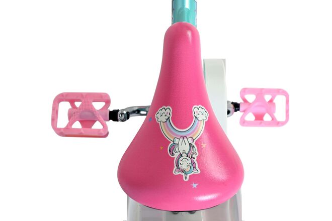 Volare Unicorn Kinderfiets - Meisjes - 12 inch - Groen