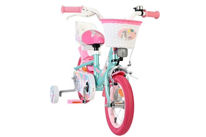 Volare Unicorn Kinderfiets - Meisjes - 12 inch - Groen